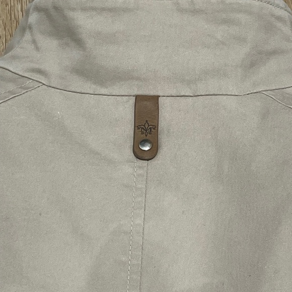 Mackage Estela Belted Trench Coat W/ Contrast Zippers In Sand - Picture 10 of 15